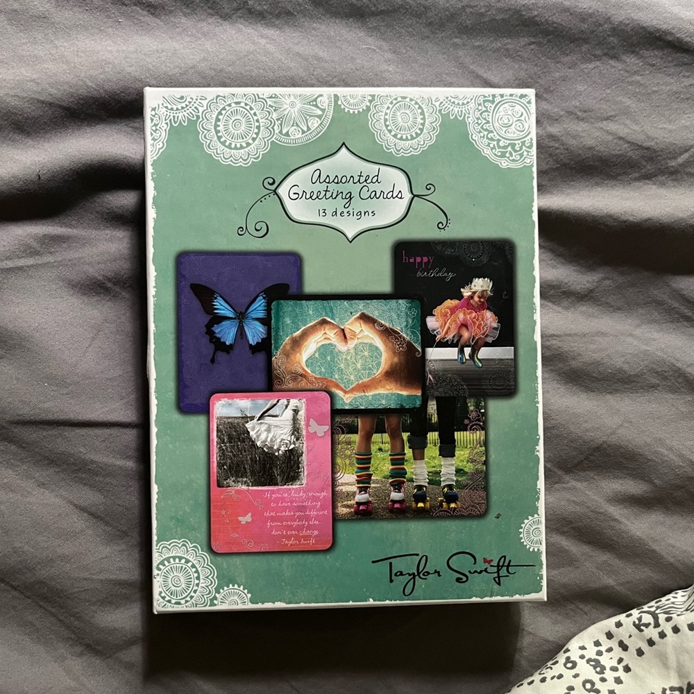 Vintage 2012 Taylor Swift greeting cards